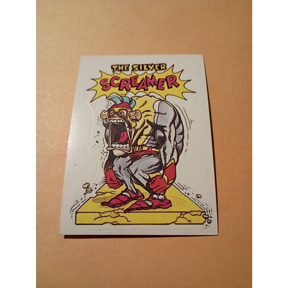 1983 General Mills Zero Heroes Trading Card Sticker Card Vintage #12